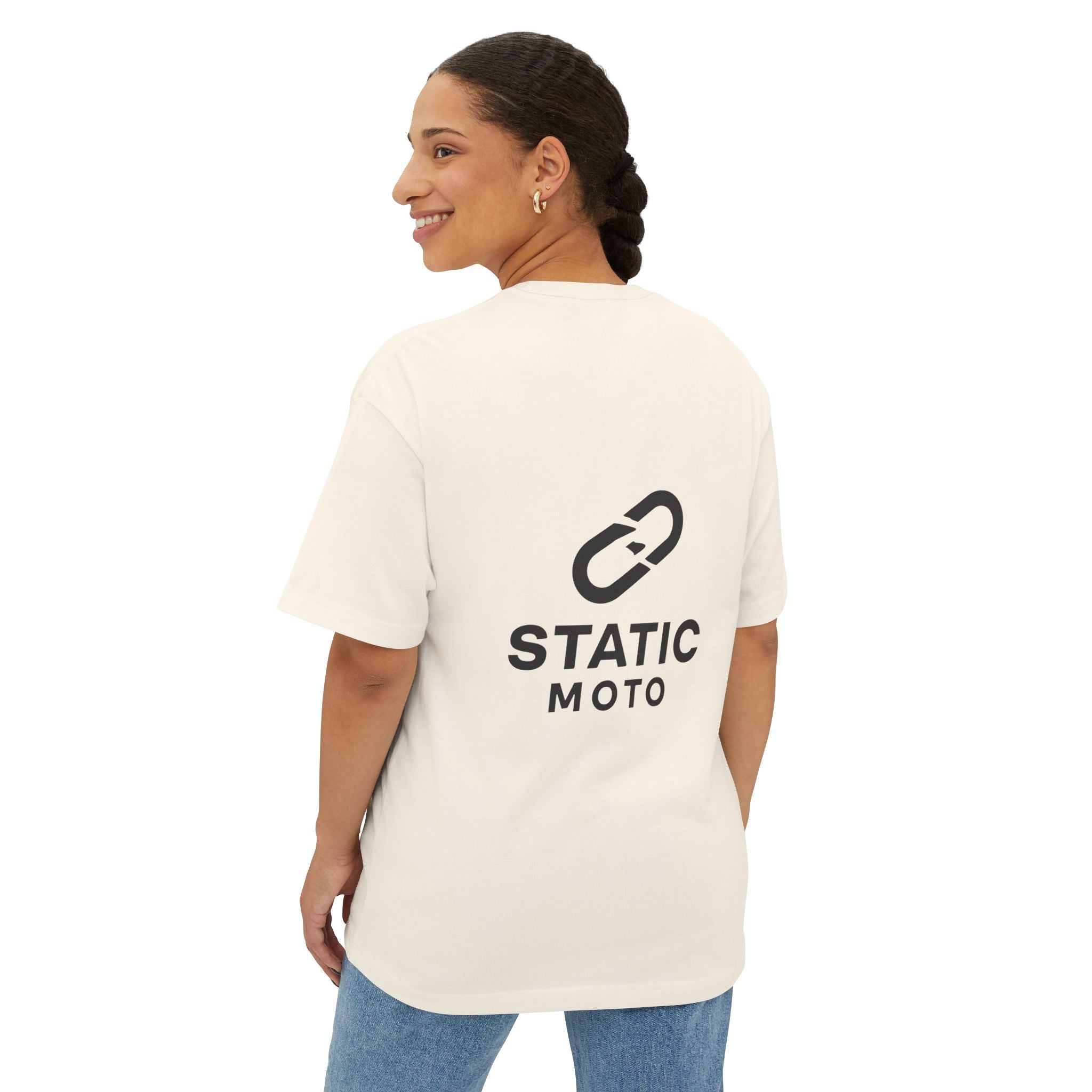 Static Moto Oversized Boxy Tee