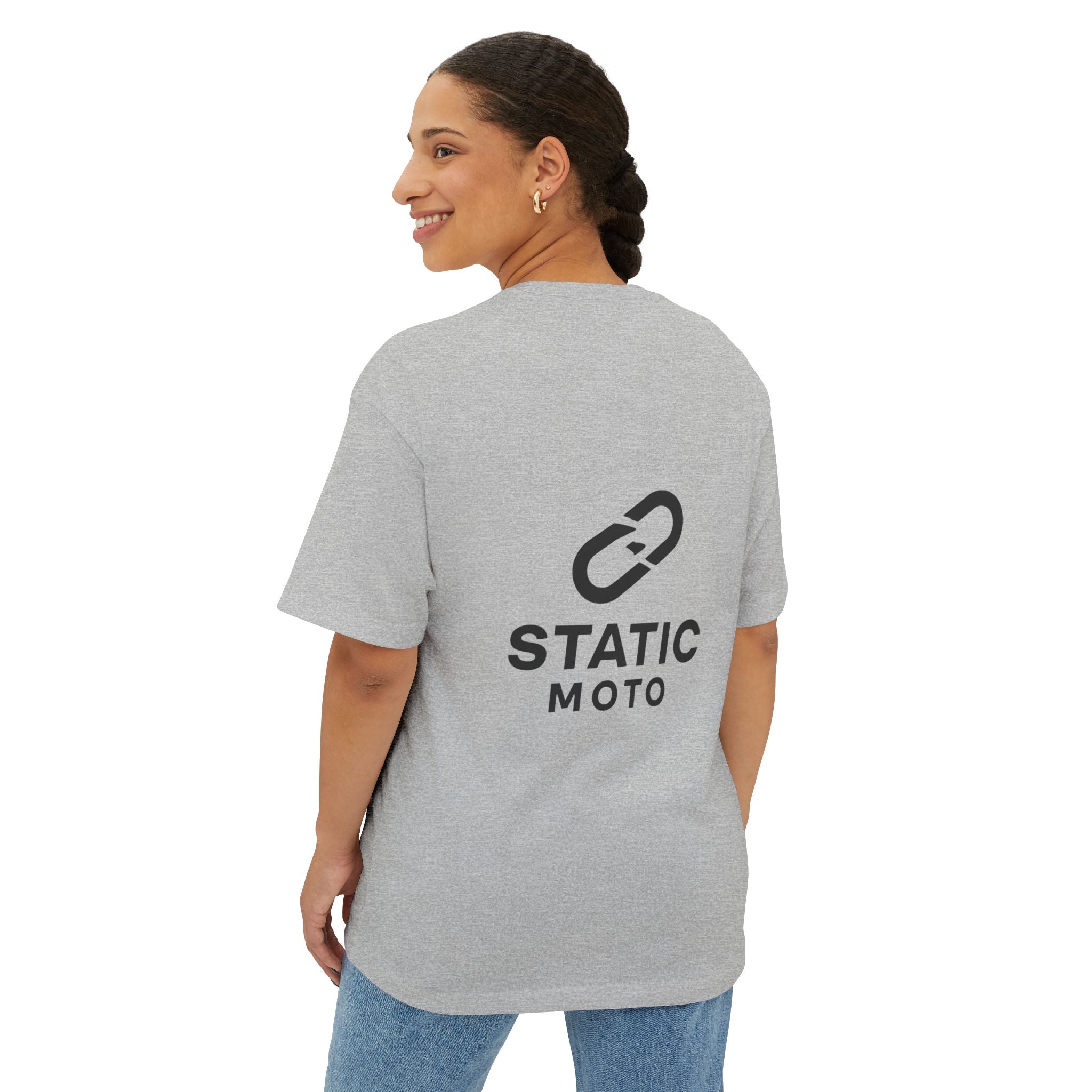 Static Moto Oversized Boxy Tee